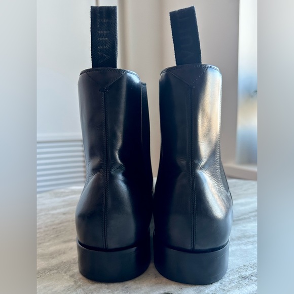 LOUIS VUITTON VENDOME CHELSEA BOOTS  Black Leather LV 12 / US 13 / 46 EU $1800 - Picture 5 of 13